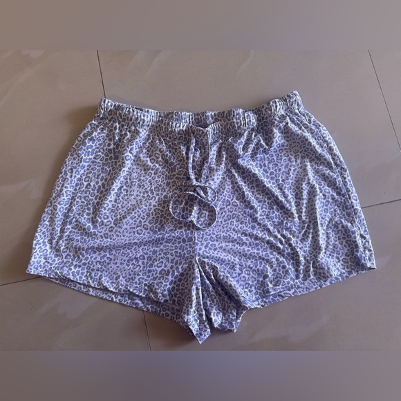 Rae Dunn Women's Polyester Elastic Waist Sleepwear Pajama Shorts Size X-Large - Picture 10 of 12